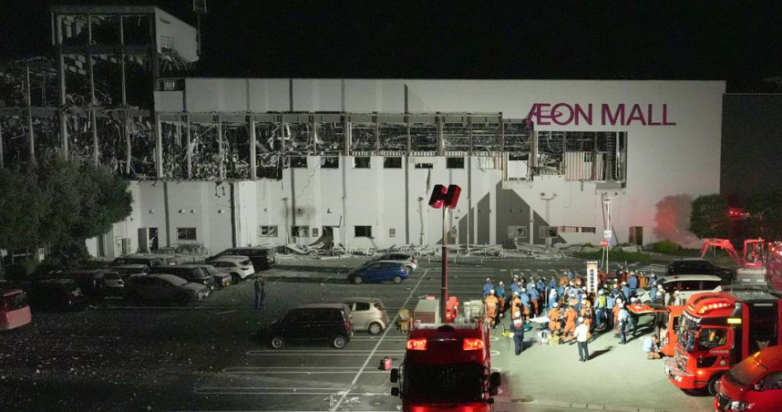 熊本AEON爆炸！傳「逾20員工失聯」現場畫面曝光　自衛隊投入搜救