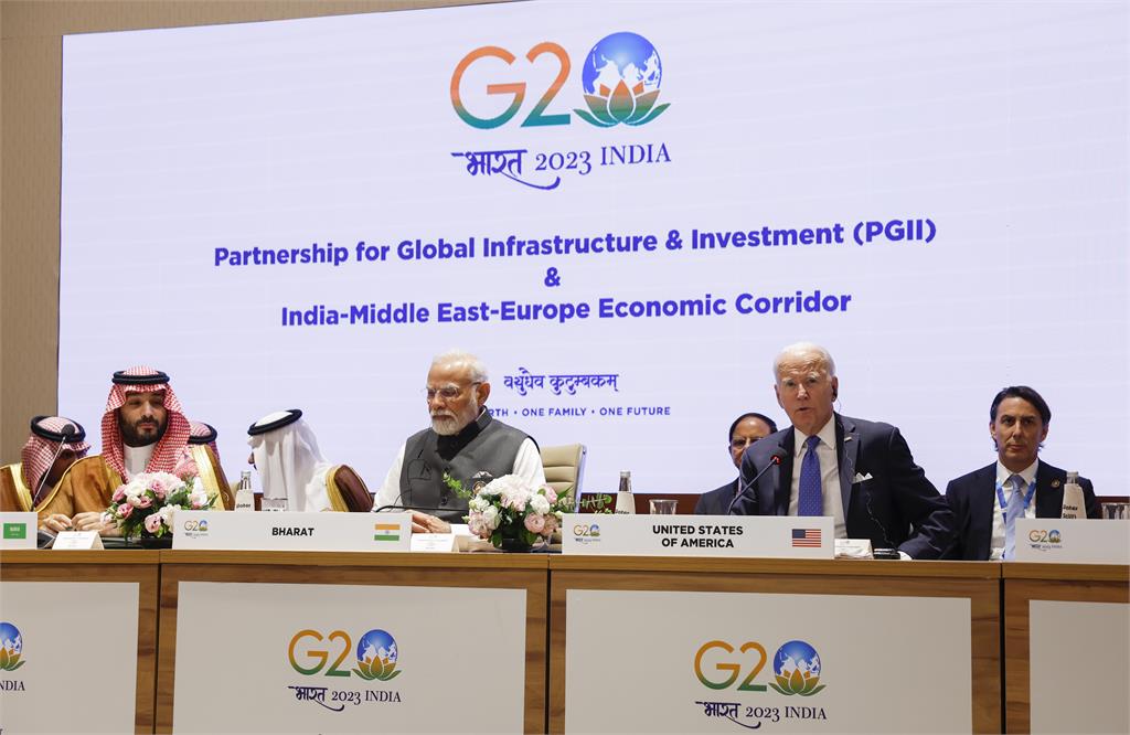快新聞／拜登和G20盟友宣布　建立連接印度、中東與歐洲的鐵路與航運