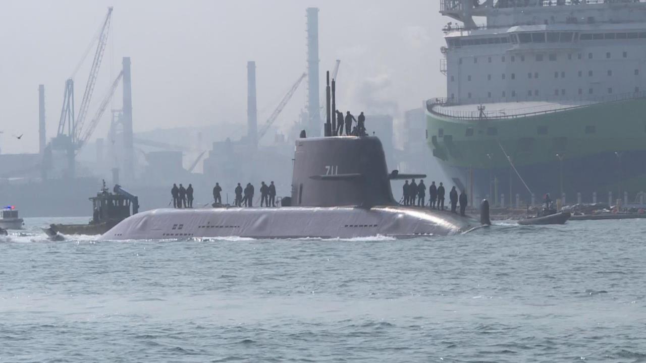 LIVE／「海鯤號」力拚7月交艦　高雄港現場最新直擊