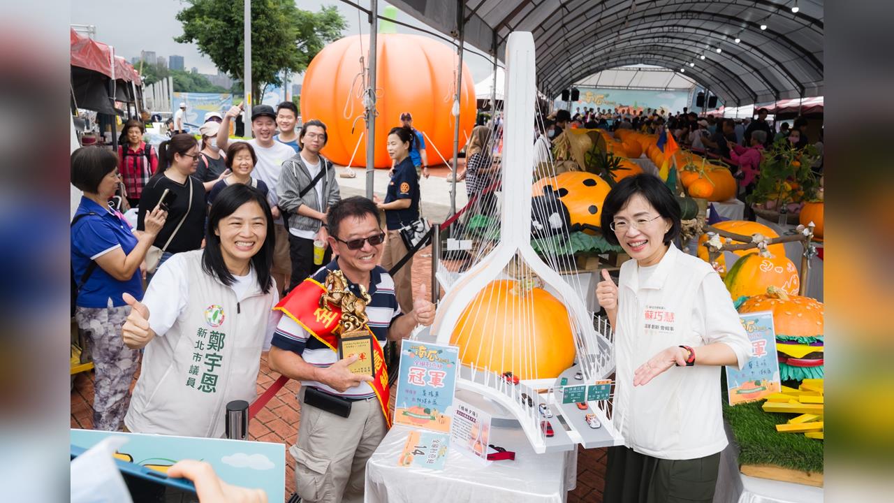 快新聞／南瓜節登場！蘇巧慧推在地農產品　喊提高「免息額度」助青農
