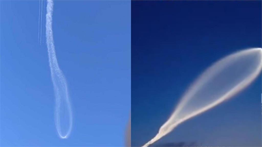 中國天空驚見「白色長條狀巨物」！網嚇：「是不是UFO？」官方解答了