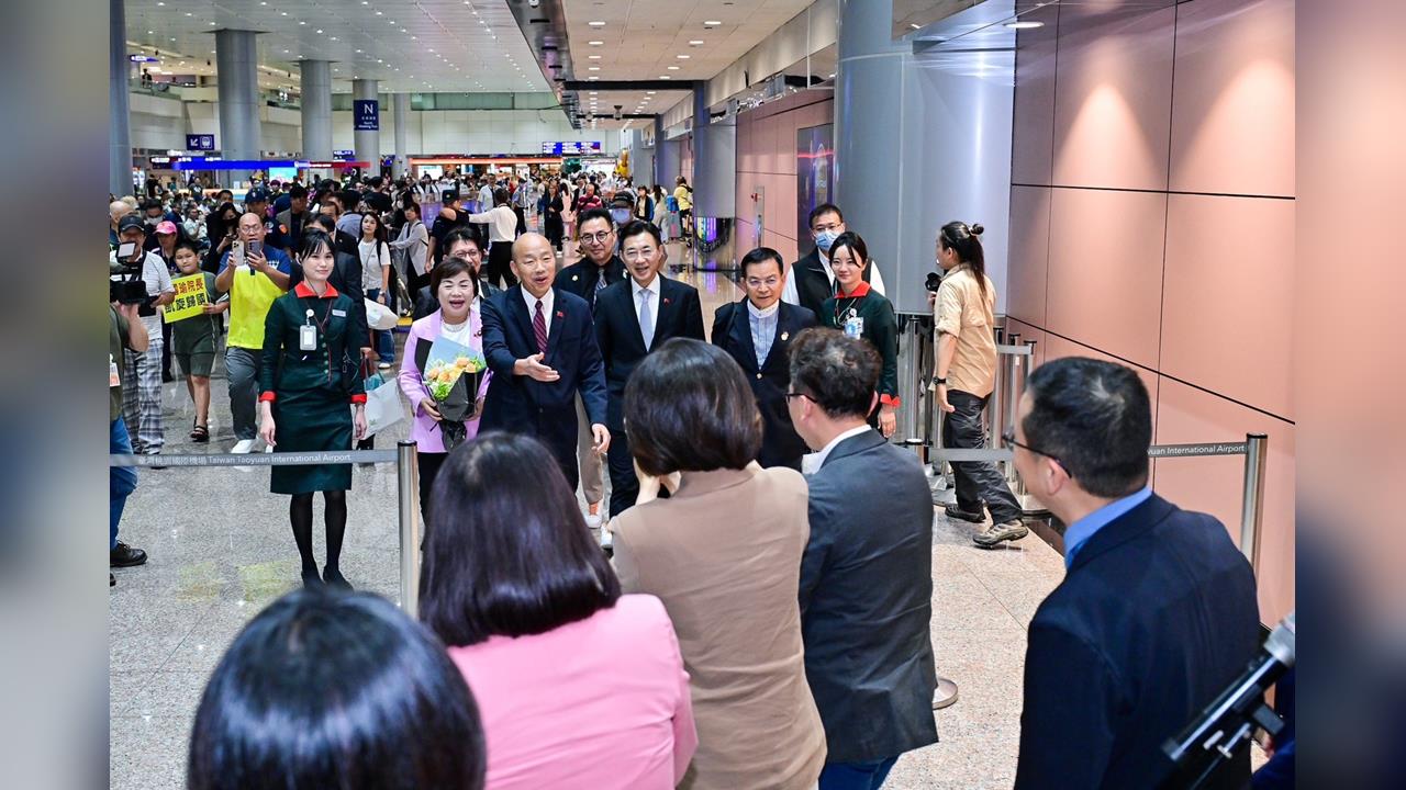 快新聞／訪美四大目標「全部達成」！韓國瑜率跨黨派訪團返國：感受美國會對台強烈支持