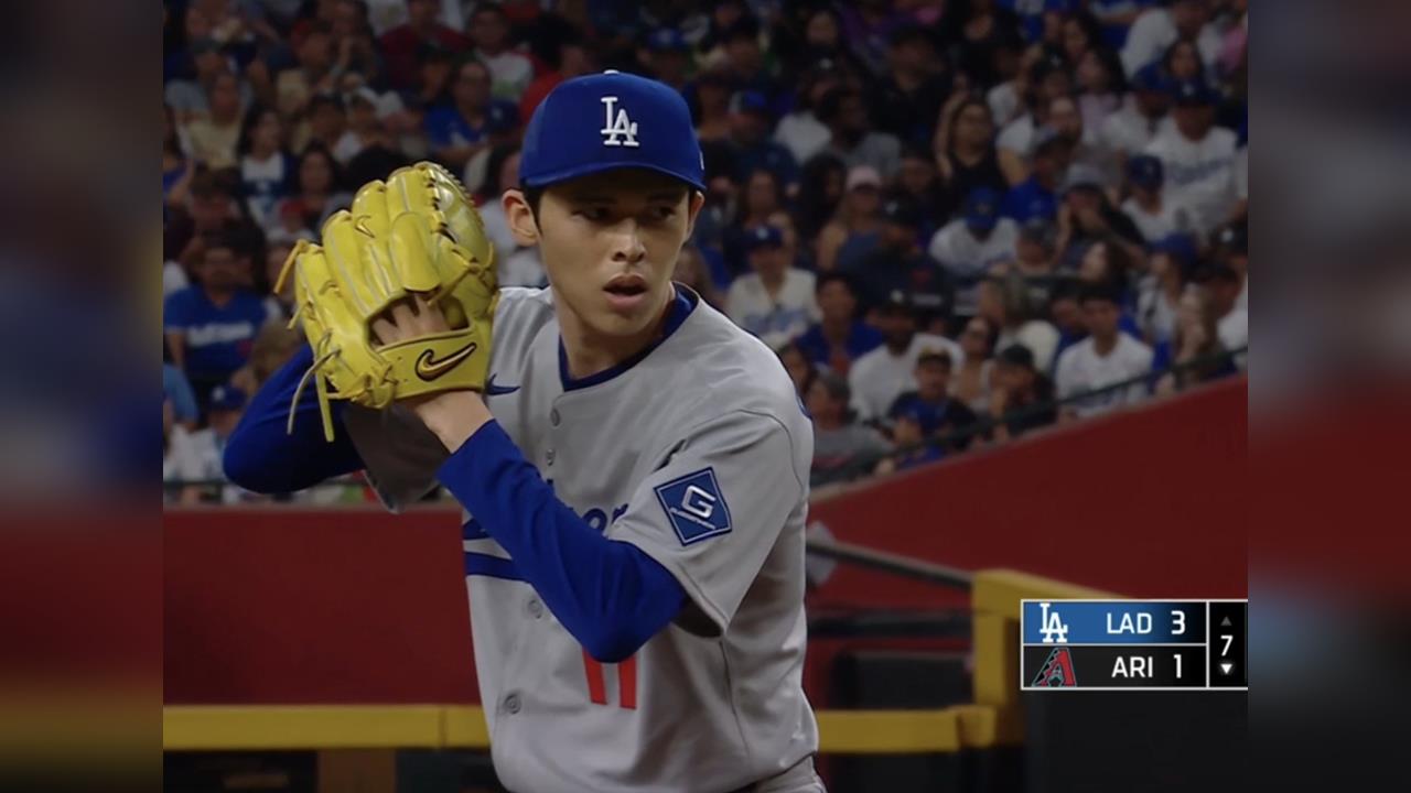 MLB(影)／佐佐木朗希回來了！牛棚出發飆出100英哩火球1局2K
