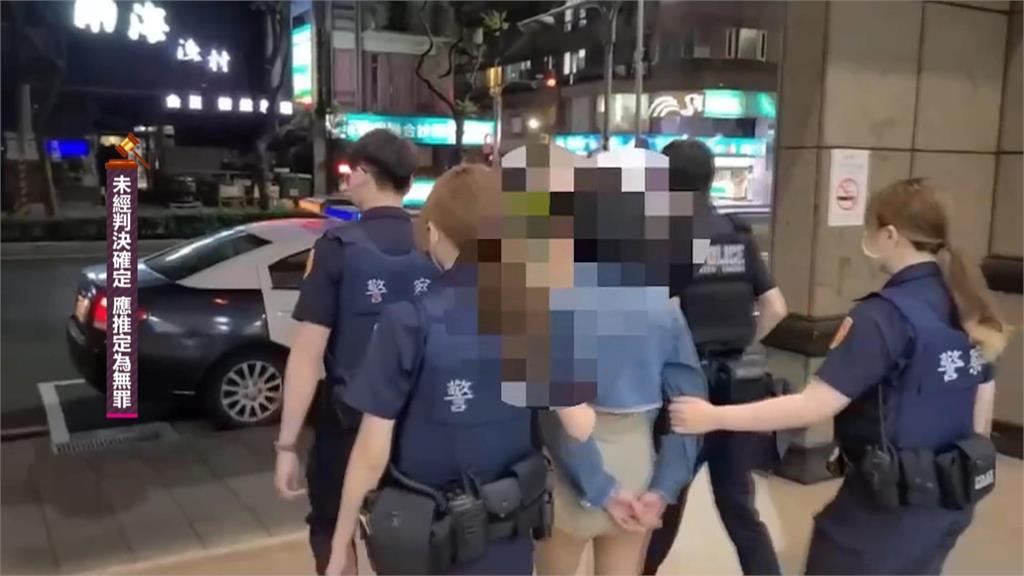 呼麻失控！精神恍惚路邊撒白紙　天蘆會小弟護女友嗆警遭逮