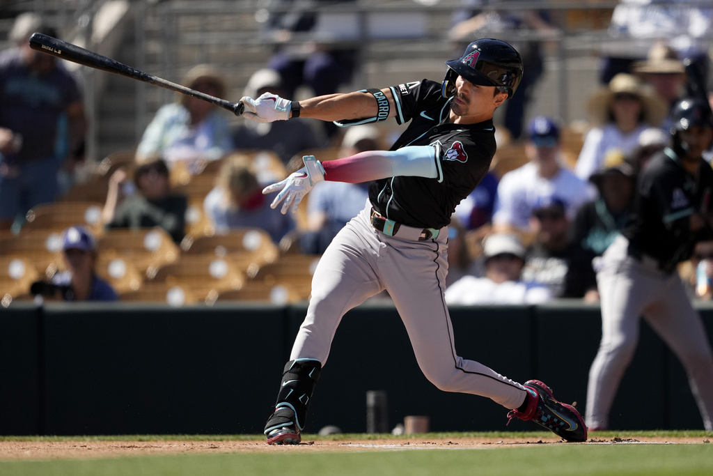 MLB(影)／台美混血卡仔棒子好燙！春訓第四轟出爐打擊率3成70