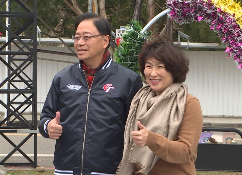 饒慶鈴率隊參觀台灣燈會　張善政：盼讓台東更美