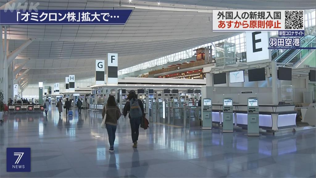 日本防範Omicron病毒 緊急宣布禁止全球旅客入境