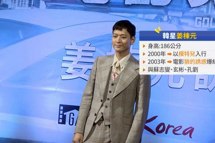 「韓國公共財」來了!姜棟元首抵台 親民度破表