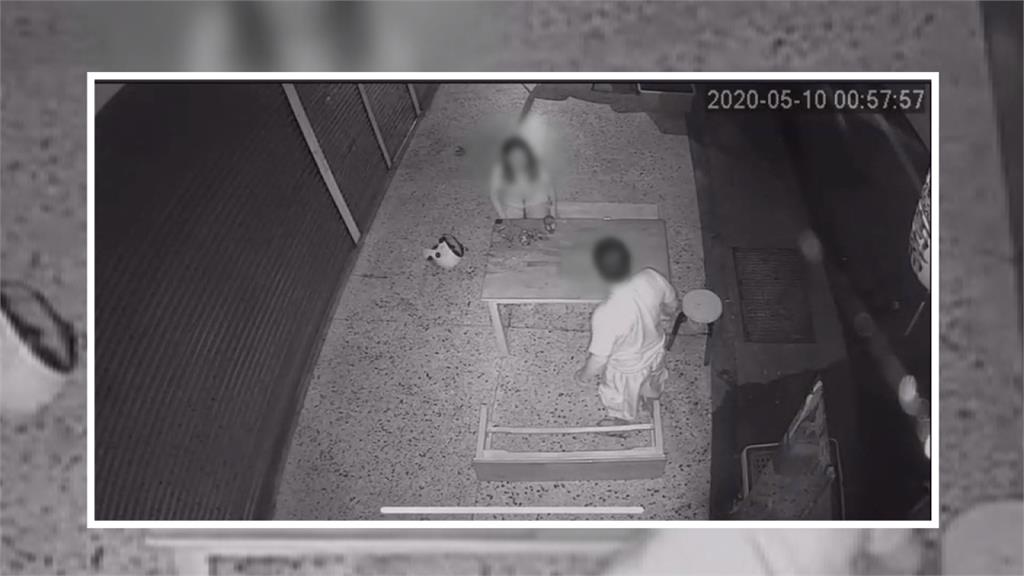 凌晨男女口角「板凳亂砸」 海產店一片狼藉