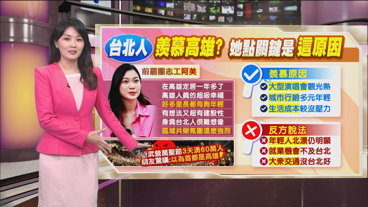 午夜特搜:台北人羨慕高雄? 她移居後「這原因」狂喊超幸福