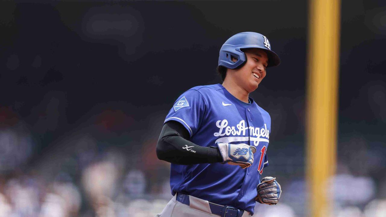 MLB(影)/大谷的仁慈?敲安不挑戰「鱒魚臂力」官方發文笑虧:他忘記前隊友了