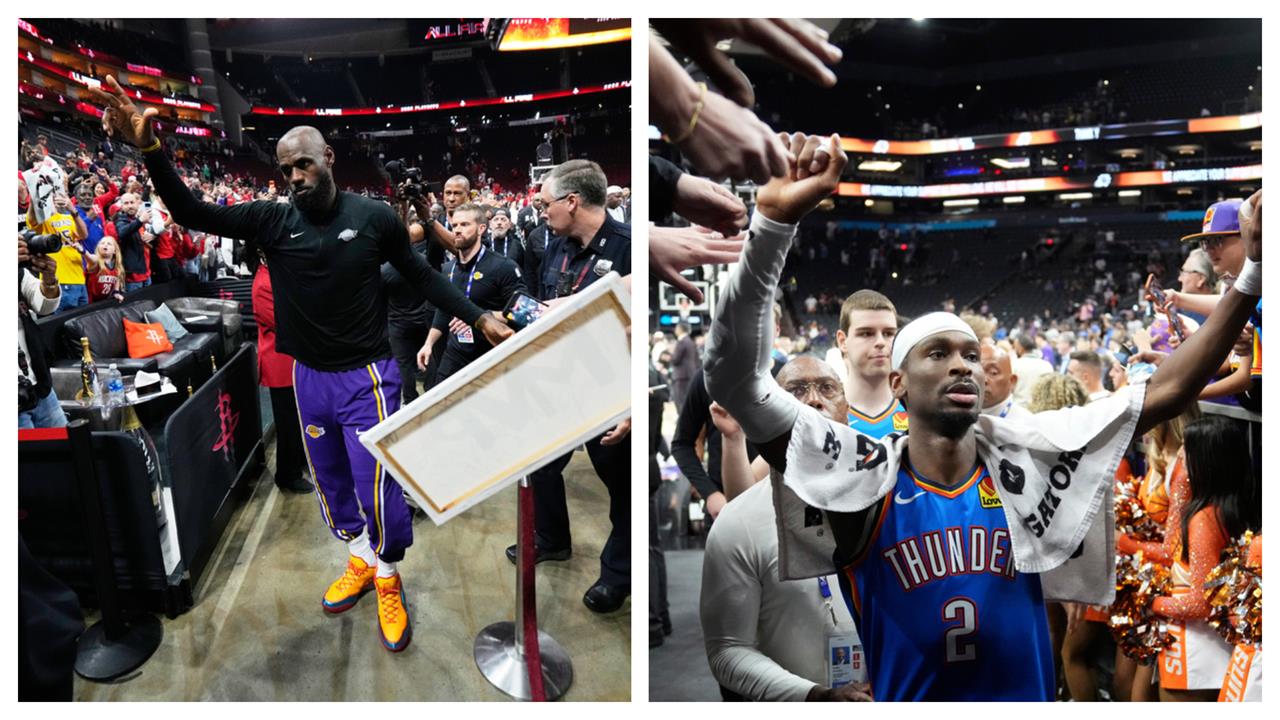 NBA(影)／雷霆戰湖人最大亮點！SGA將挑戰現役傳奇詹皇感覺熱血沸騰