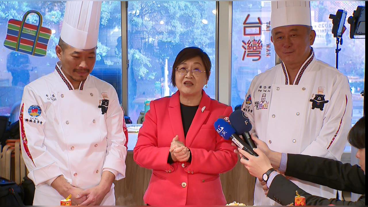 僑委會主廚端台灣特色料理 巡迴世界成外交軟實力