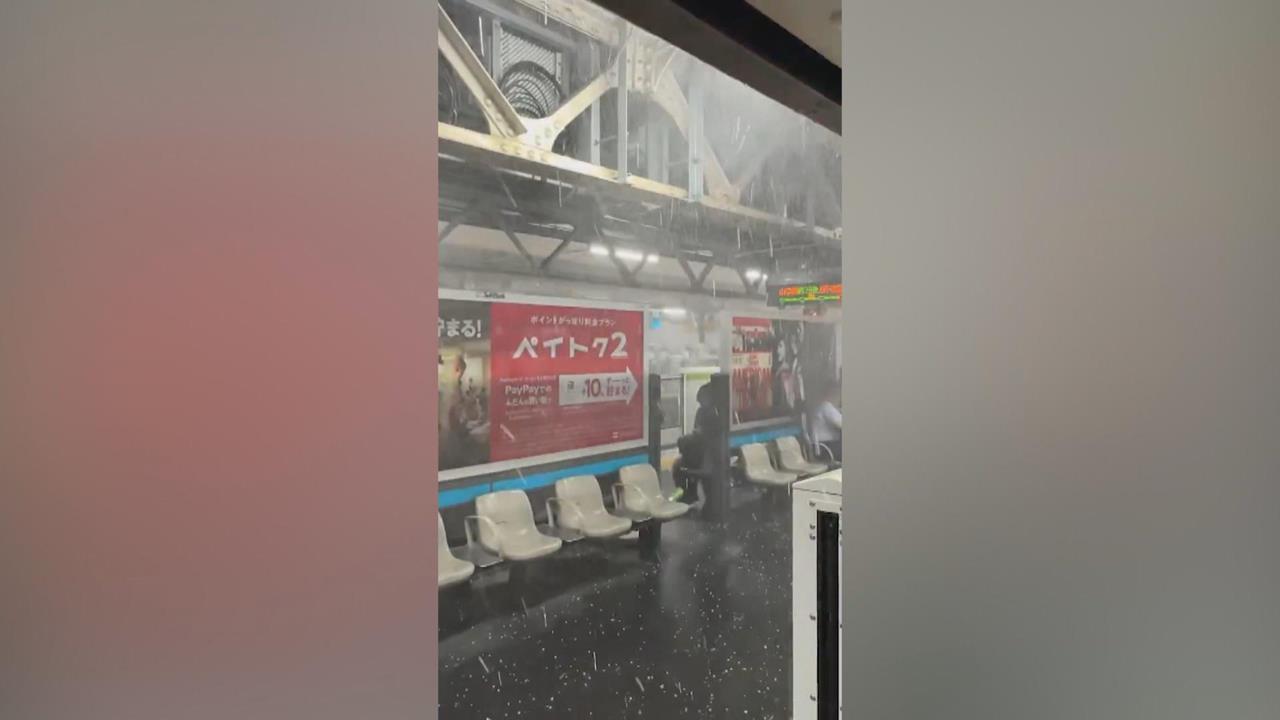 東京打雷降冰雹　旅日民眾更形容宛如「世界末日」
