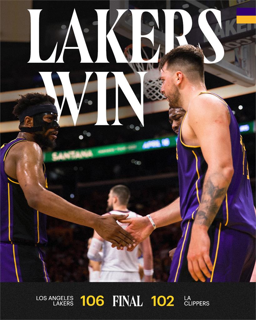 NBA詹姆斯、唐西奇連線轟59分 湖人勝快艇收5連勝