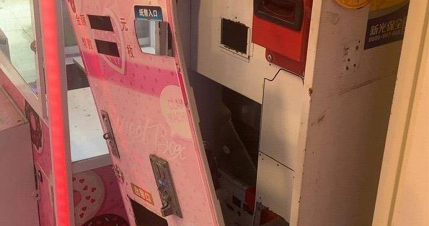 桃園娃娃機店遭連環遭洗劫　47歲男拿砂輪機狂鋸兌幣機撈5萬