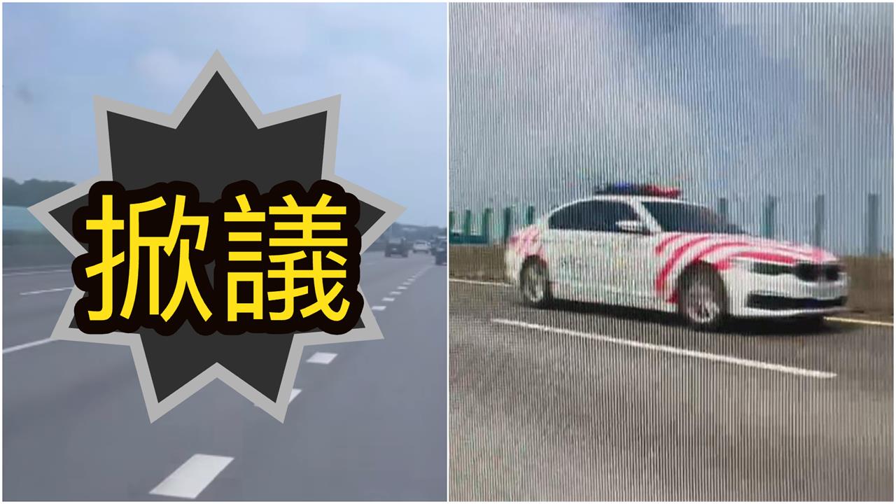 國道「紅斑馬、救護車」護送早產兒!貨車司機「0煞車跟拍」網歪樓:這1舉動…