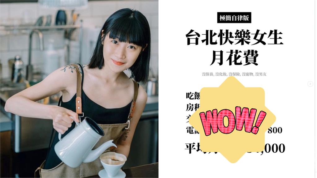 NanaQ極簡版「台北女生月花費」！超省5原則「不用衛生棉」房租震撼網