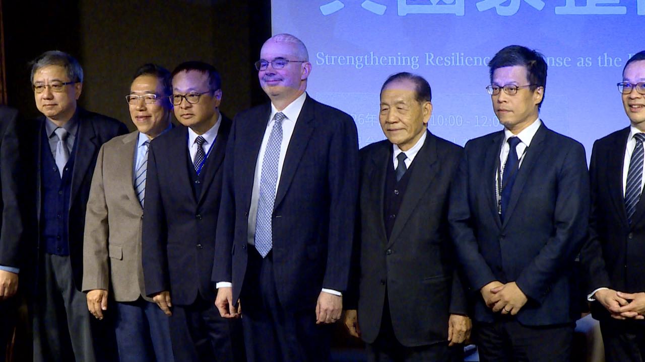 谷立言參加國防座談會 重申1.25兆國防預算重要性