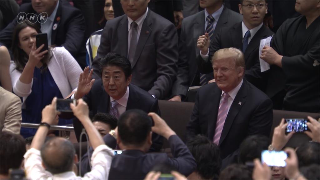 全球／川普坐椅看比賽惹議 日本國粹相撲為何神聖？