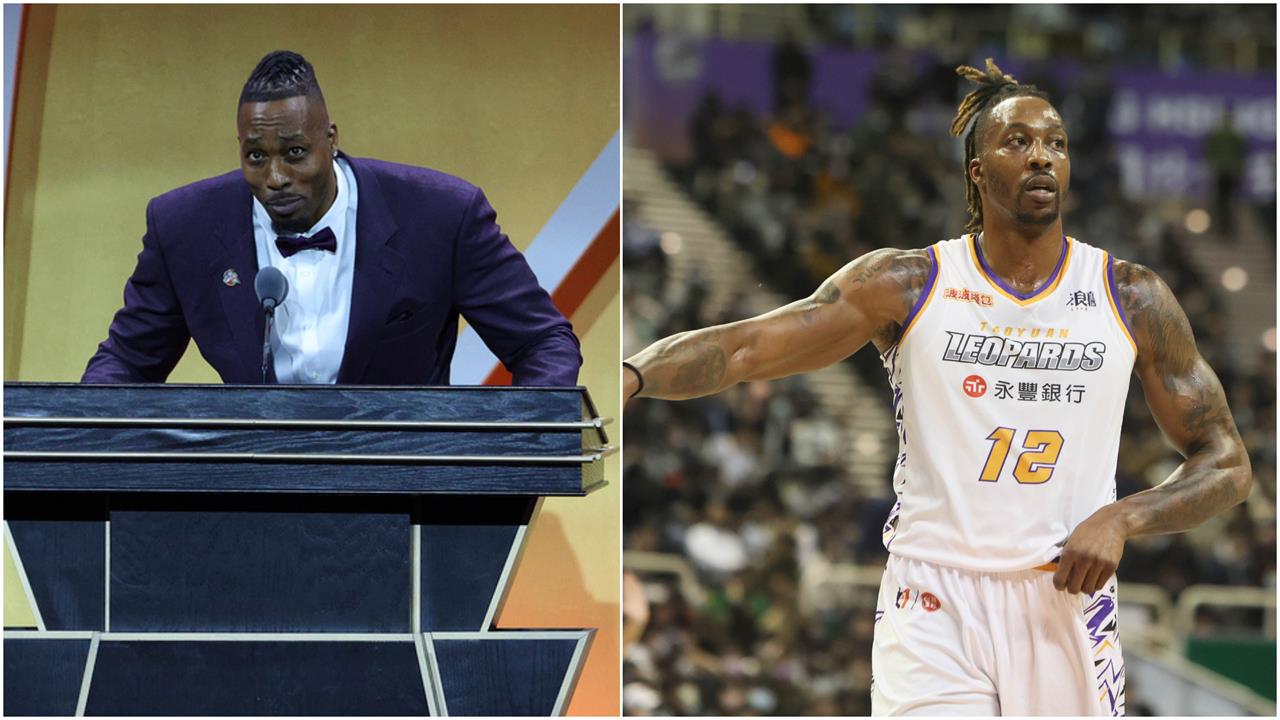 NBA(影)/曾來台打職籃掀「魔獸旋風」! 霍華德入選名人堂演說:致敬台灣