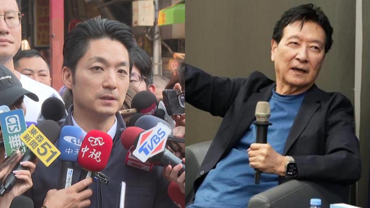 蔣萬安專訪遭「趙少康當場打斷」！愣住後下秒「繼續背稿」網笑：直接略過問題