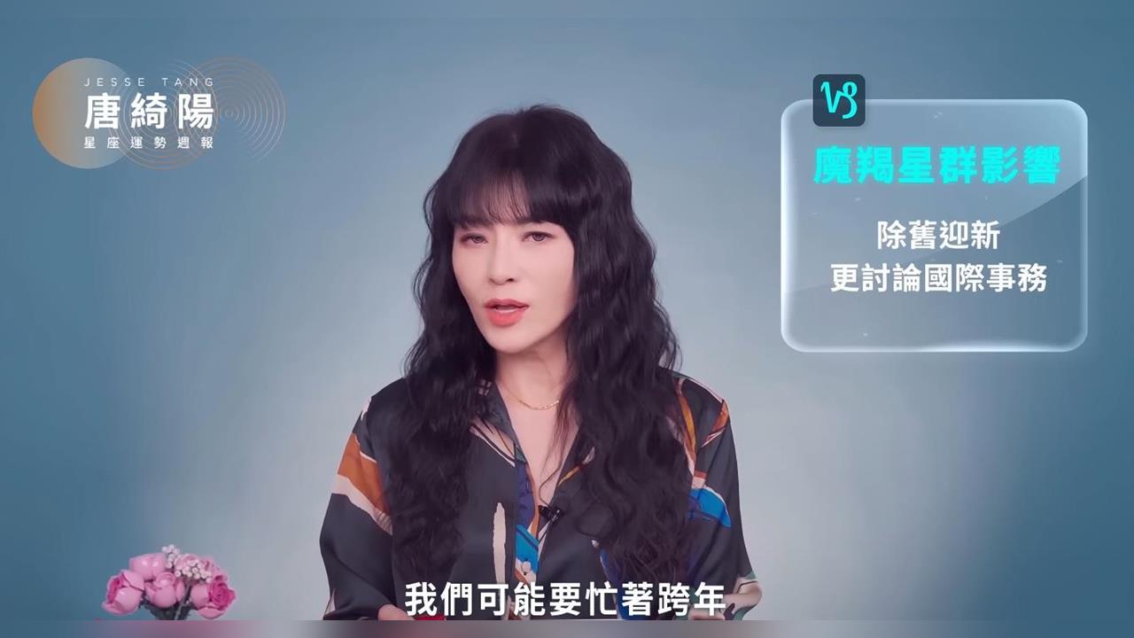 年底最硬的一週！唐綺陽示警「兩派對立加劇」12星座運勢一次看