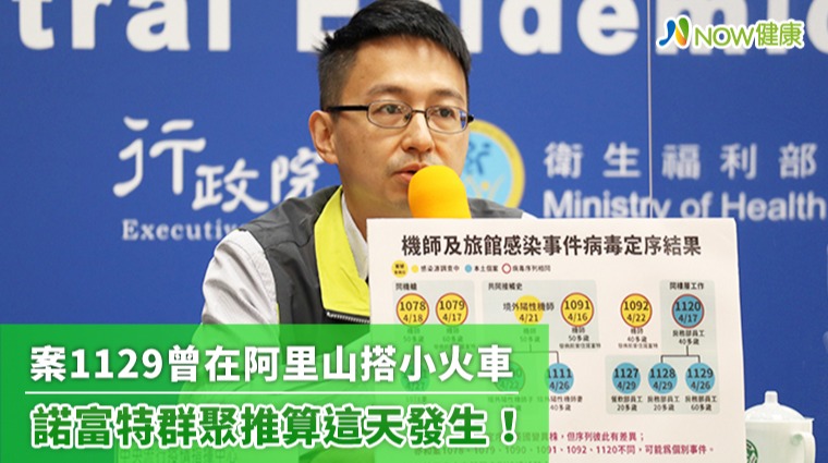 案1129曾在阿里山搭小火車 諾富特群聚推算這天發生！