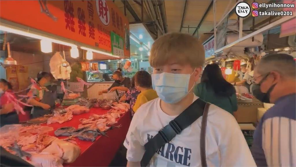 日男初逛台灣菜市場　見「現剁肉攤」驚呼：那隻鴨一直看我