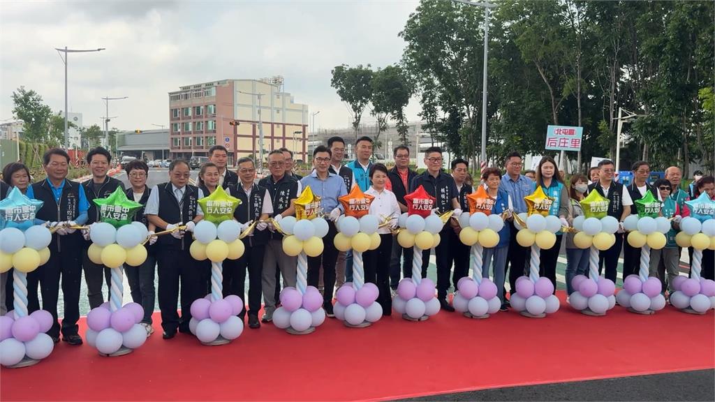 台中崇德十九路完工！　盧秀燕砸5億交出巨蛋交通解方