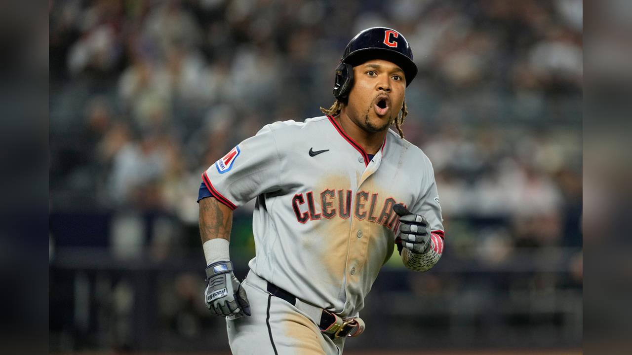 MLB(影)／J.拉米瑞茲扮演守護者殺手！連兩場打爆洋基最強先發投手