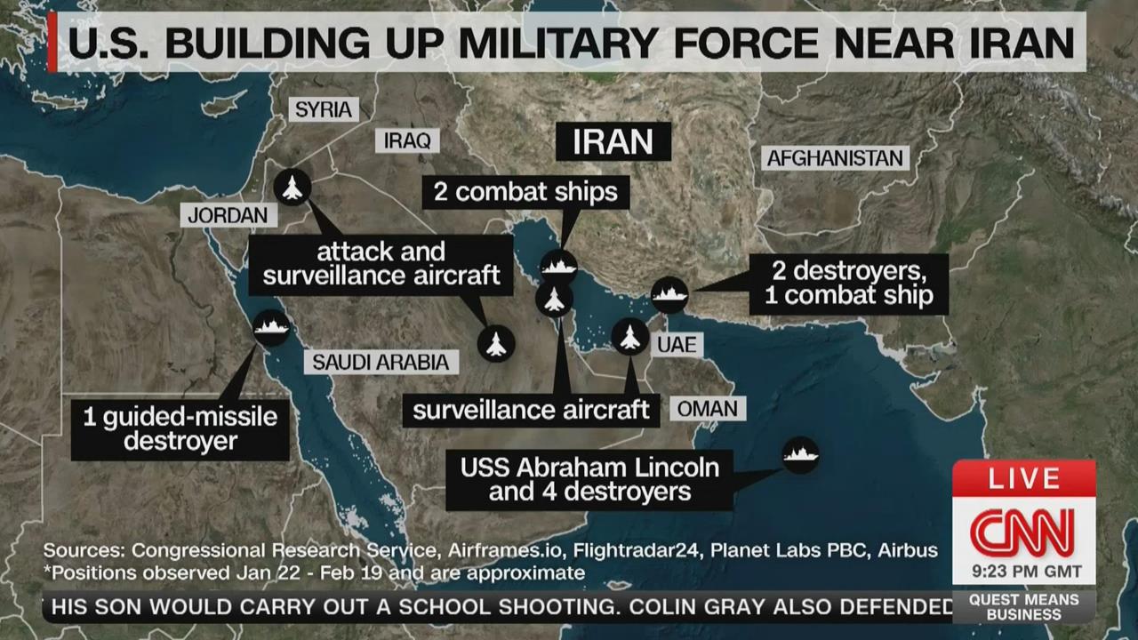 美伊核武談判僵局　川普不滿　美福特號赴以　中東局勢詭譎