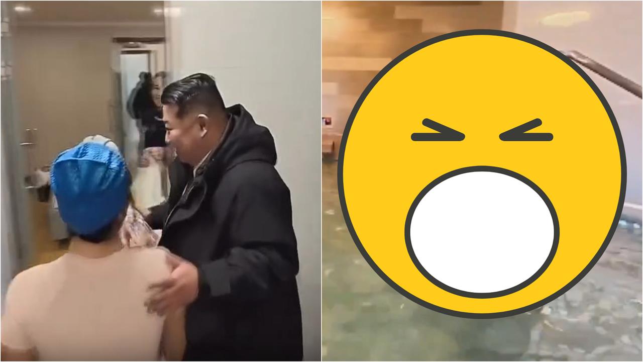 有片／金正恩視察直闖女湯「看大媽泡澡」！無碼片瘋傳…網看傻：口味太重
