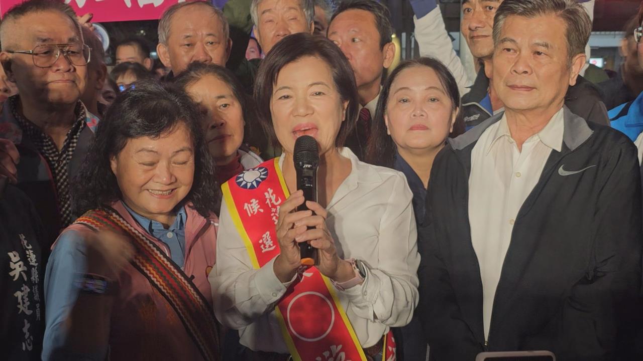 花蓮車站造勢挨轟違規　游淑貞道歉辯稱：是鄉親自發