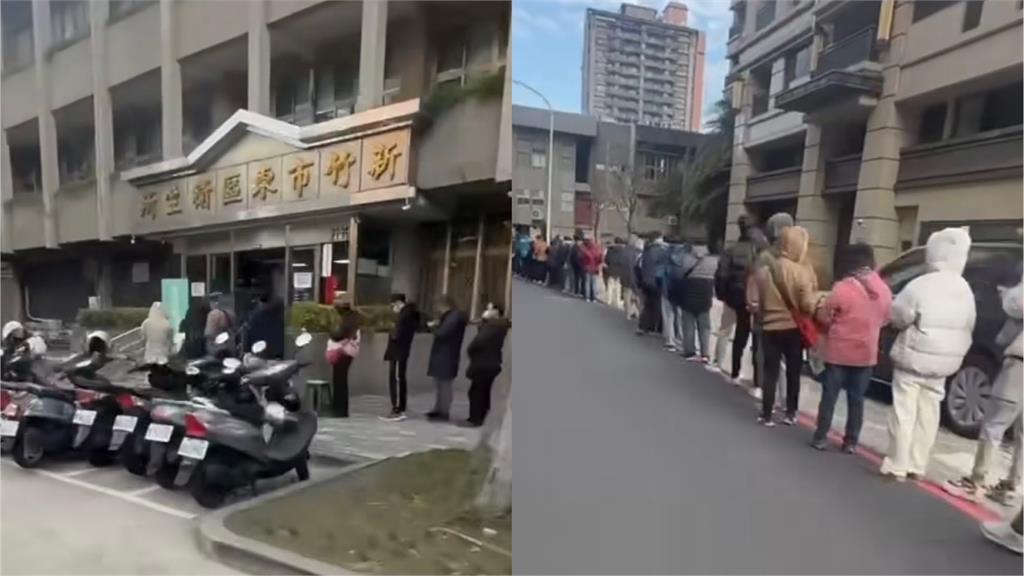 快新聞／衛生所驚見3條街人龍搶打流感疫苗　民眾：好誇張！