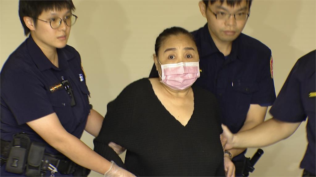 70歲陳盈潔帶病入監！　上囚車前回頭「看最後一眼」
