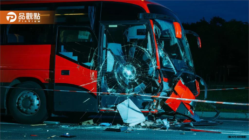 國道死亡車禍！BMW女駕駛遭客運輾壓慘死 肇事司機狂發抖
