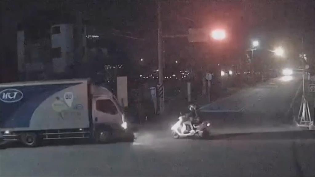 宜蘭夫妻騎車泡腳路上遇死劫　與貨車相撞一死一傷