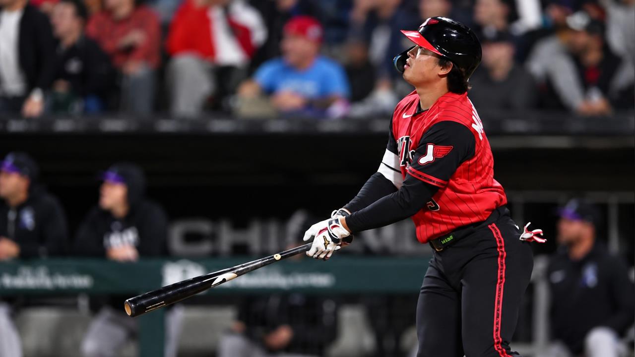 MLB(影)/菜鳥村上宗隆炸裂雙響砲!率領白襪擊敗落磯、緊咬美聯中區龍頭