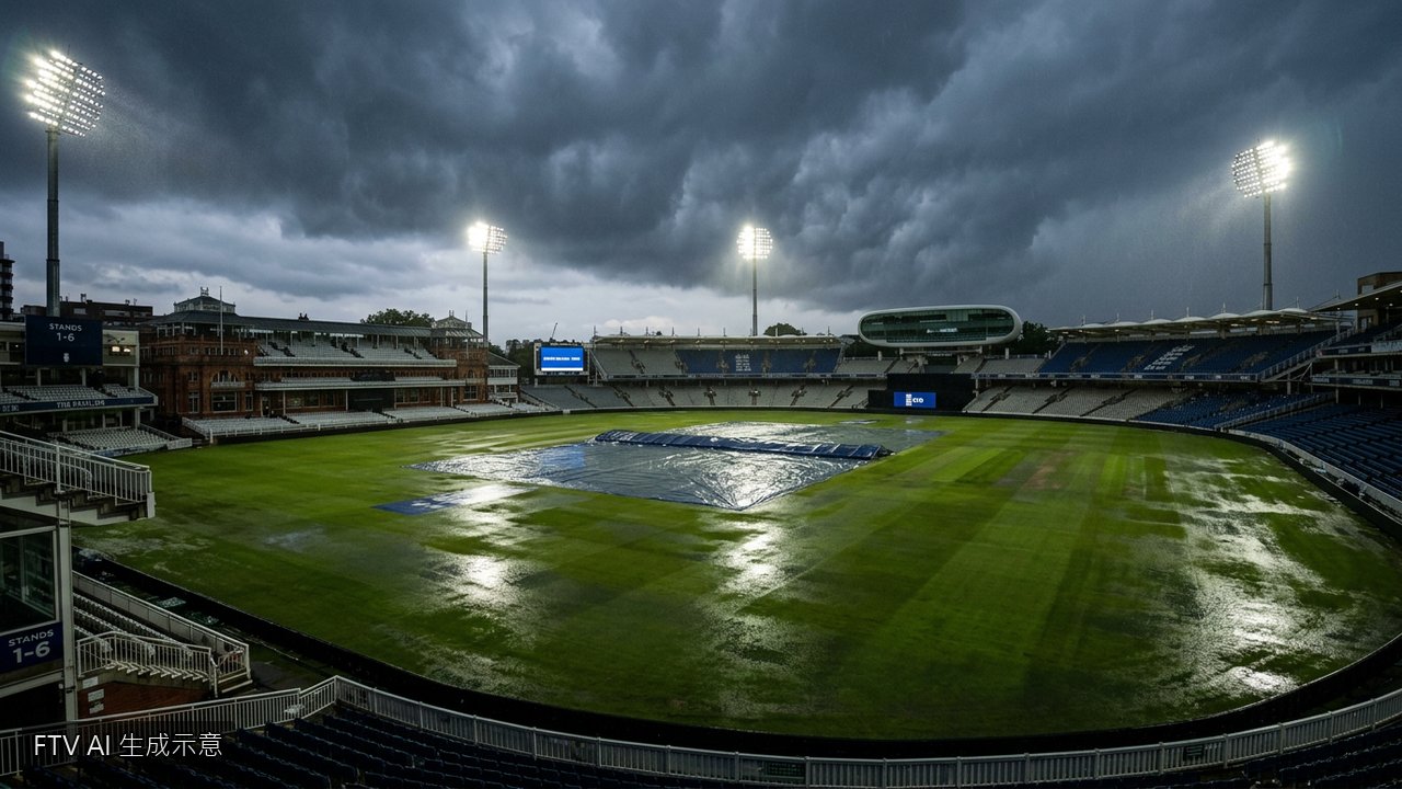 印度T20板球決勝戰遇大雨腰斬　與西印度群島握手言和