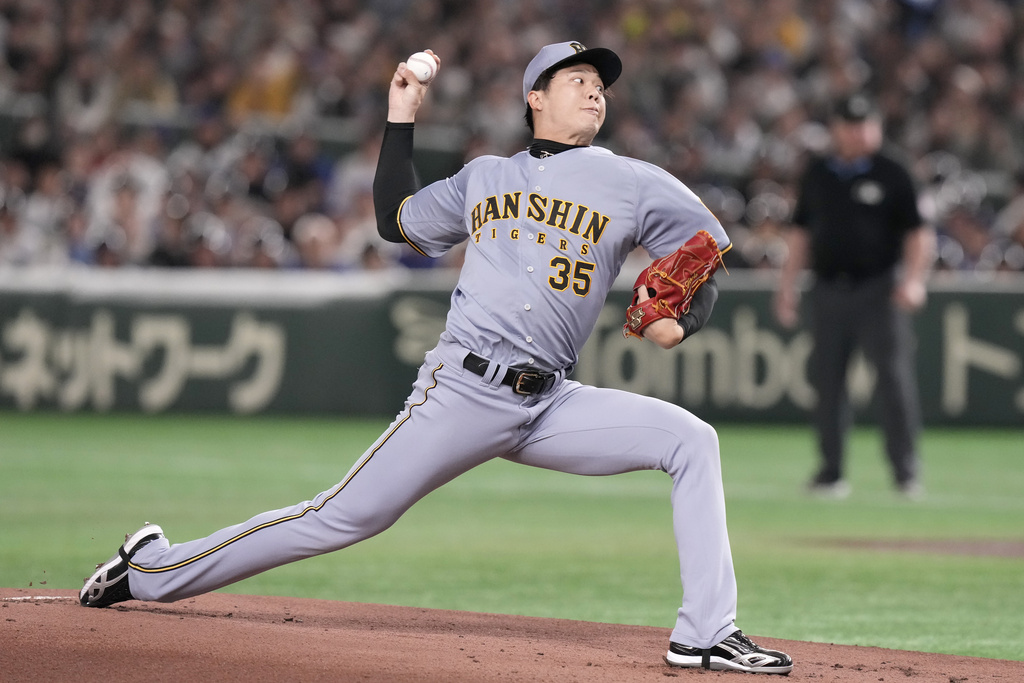 MLB(影)／兩次都成功解決大谷！阪神虎王牌才木浩人：確實很想三振他