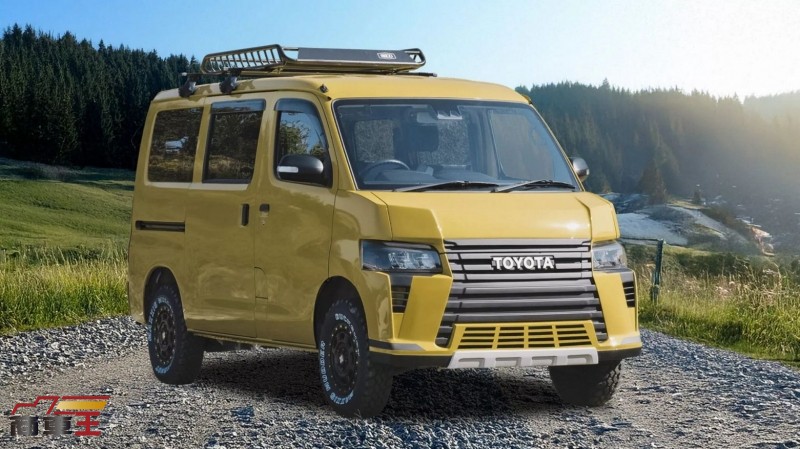 Toyota Town Ace 化身 Lexus 風格露營廂車