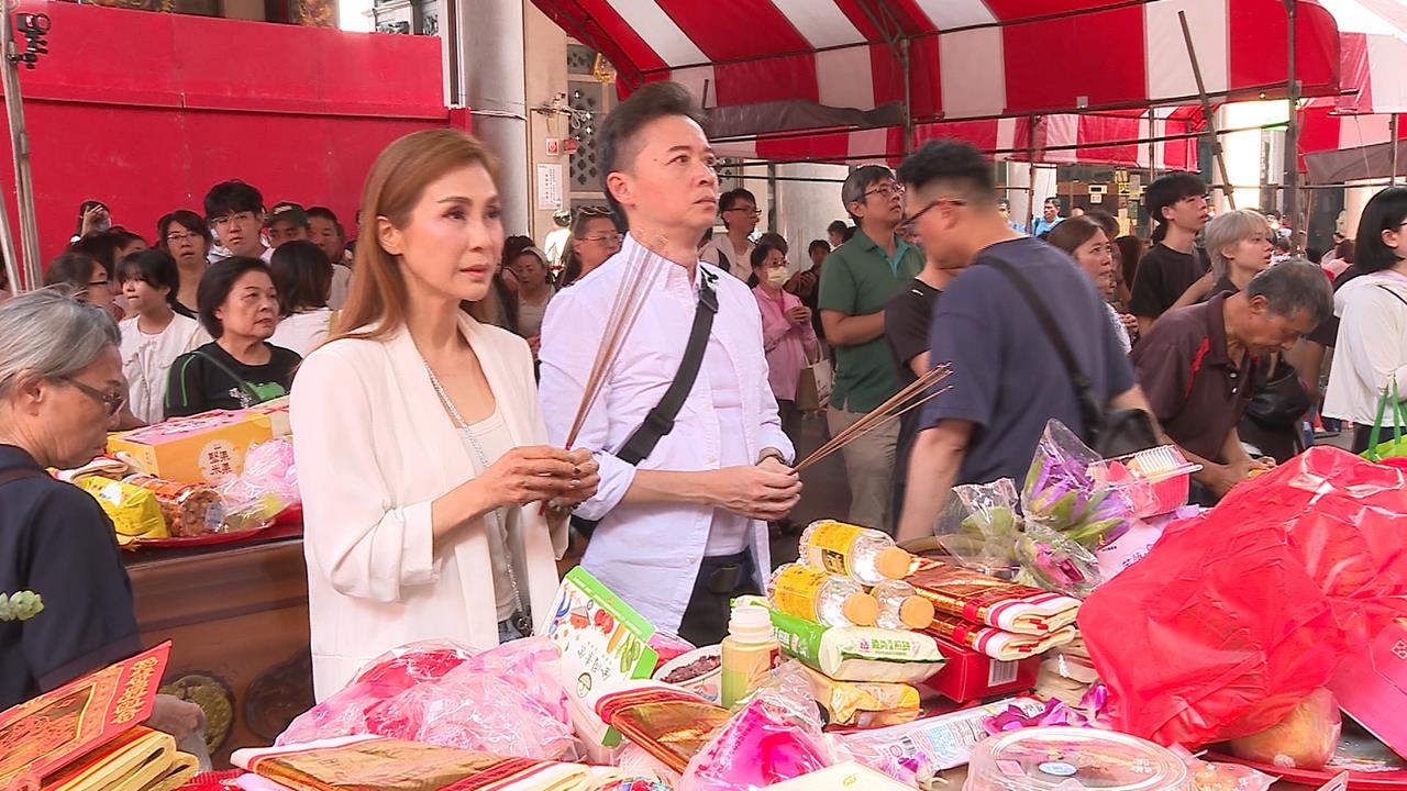 觀世音得道日！信眾湧竹林山觀音寺參拜　梁佑南、何豪傑祈福
