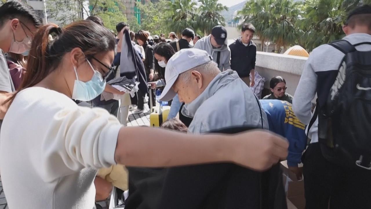 怕公民力量集結「反送中」重演？　香港宏福苑物資站志工「被迫清場」