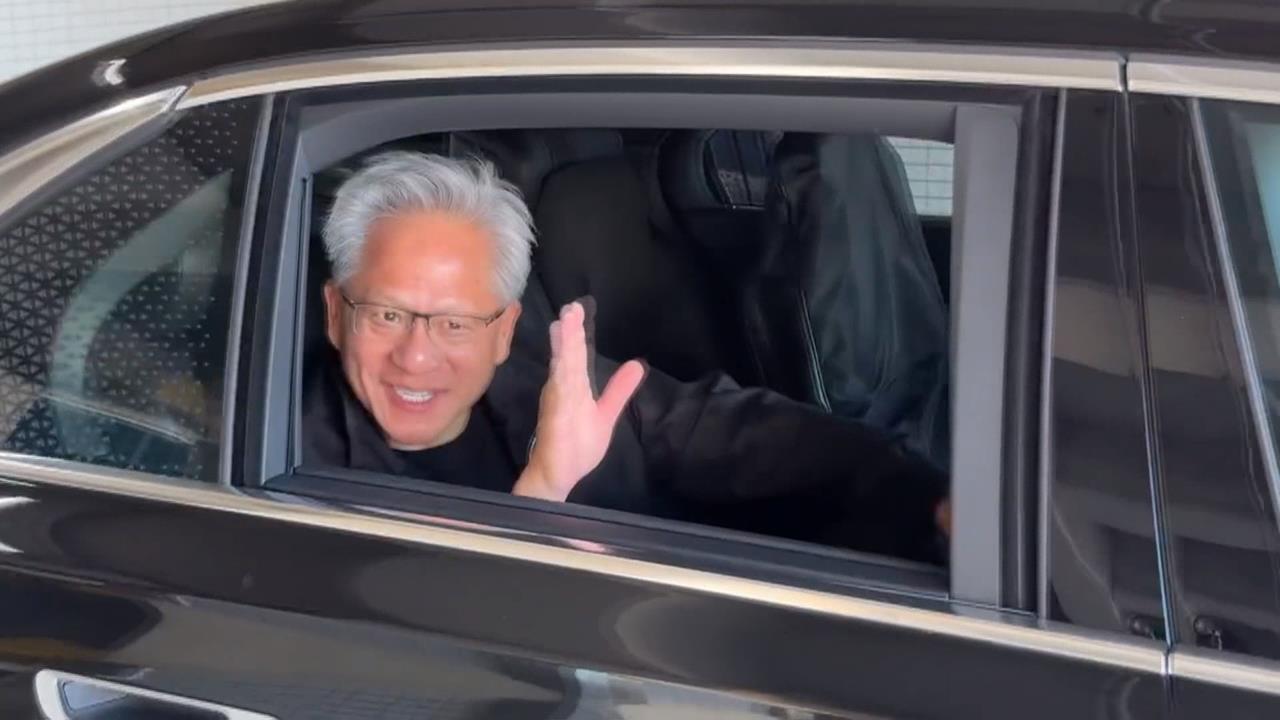 黃仁勳快閃訪台22小時! 稱與台積電關係緊密 目標談晶片合作