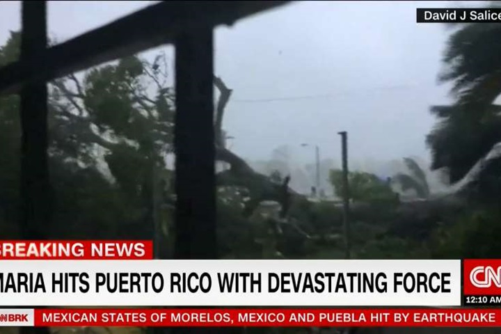 90年最強颶風！「瑪莉亞」登陸波多黎各釀災