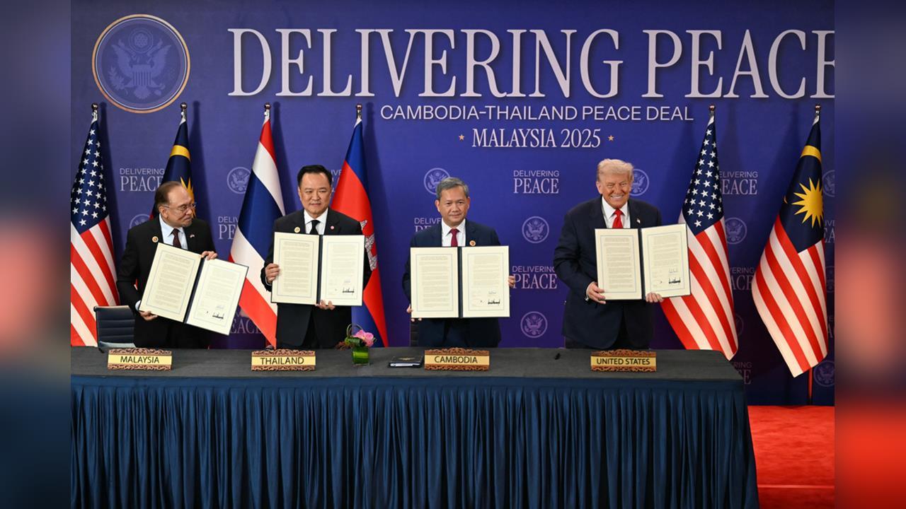 快新聞/東南亞緊張局勢降溫?柬埔寨總理洪馬內:泰柬已停火、暫停邊境出入往來