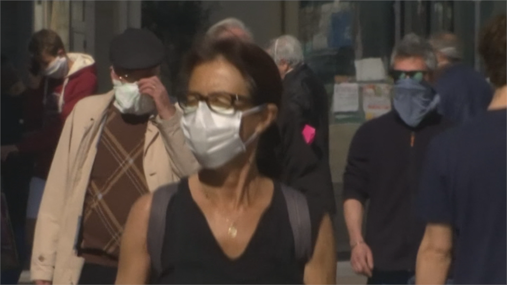 疫情難擋! 法國再延封鎖令 尼斯發口罩 一片用一個月