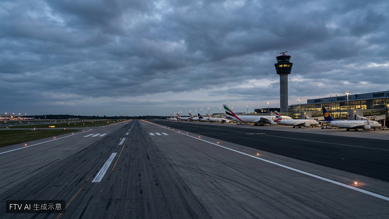 德國紐倫堡機場驚傳航空緊急事件　航班一度暫停營運