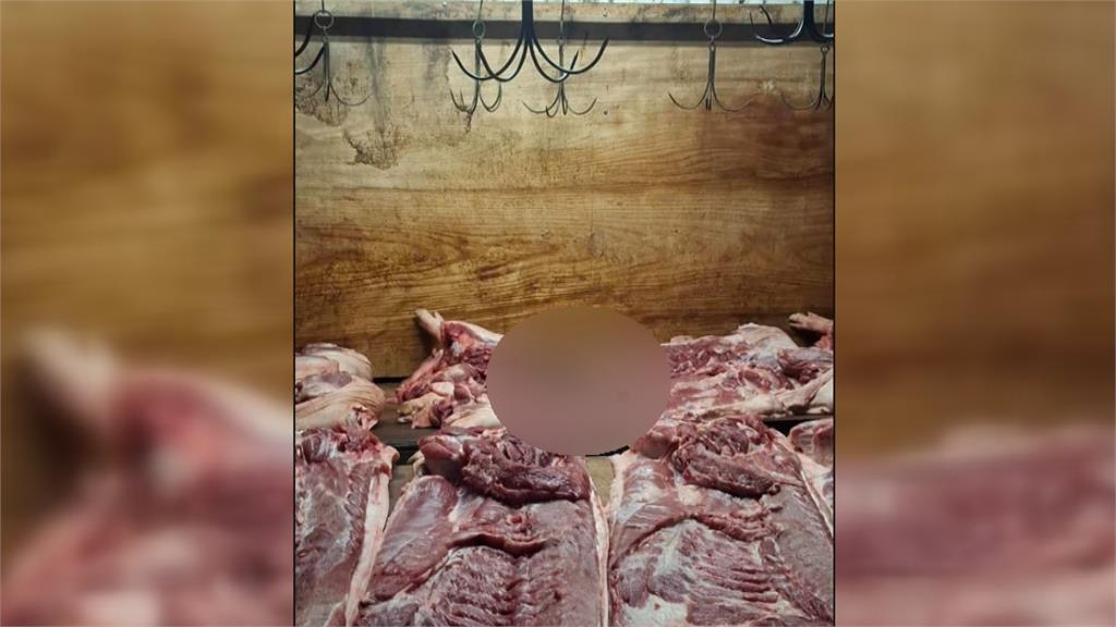 台南傳統市場「鼠啃豬肉」　網友笑：主廚親自驗收？
